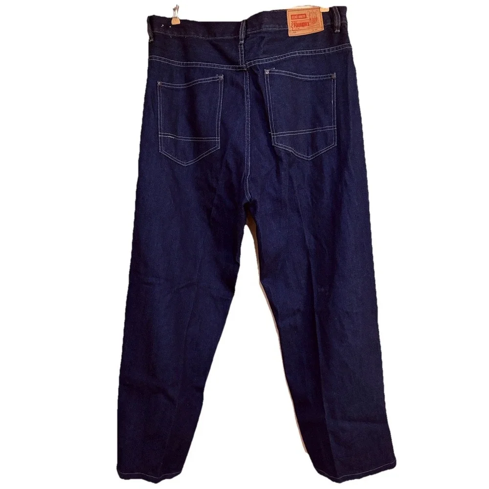 Vintage Ecko Unltd Y2K Baggy Denim‎ Jeans Mens Size 38 Hip Hop Streetwear